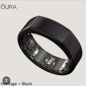 Heritage Black Gen 3 Oura Ring Size 8